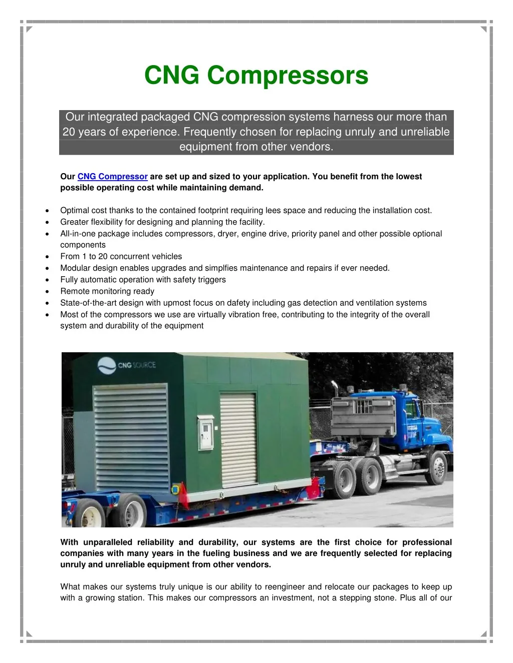 cng compressors