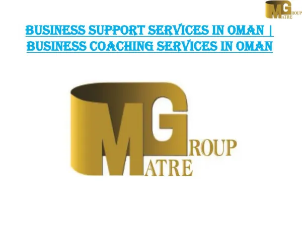 Business Support Services in Oman| Business Coaching Services in Oman