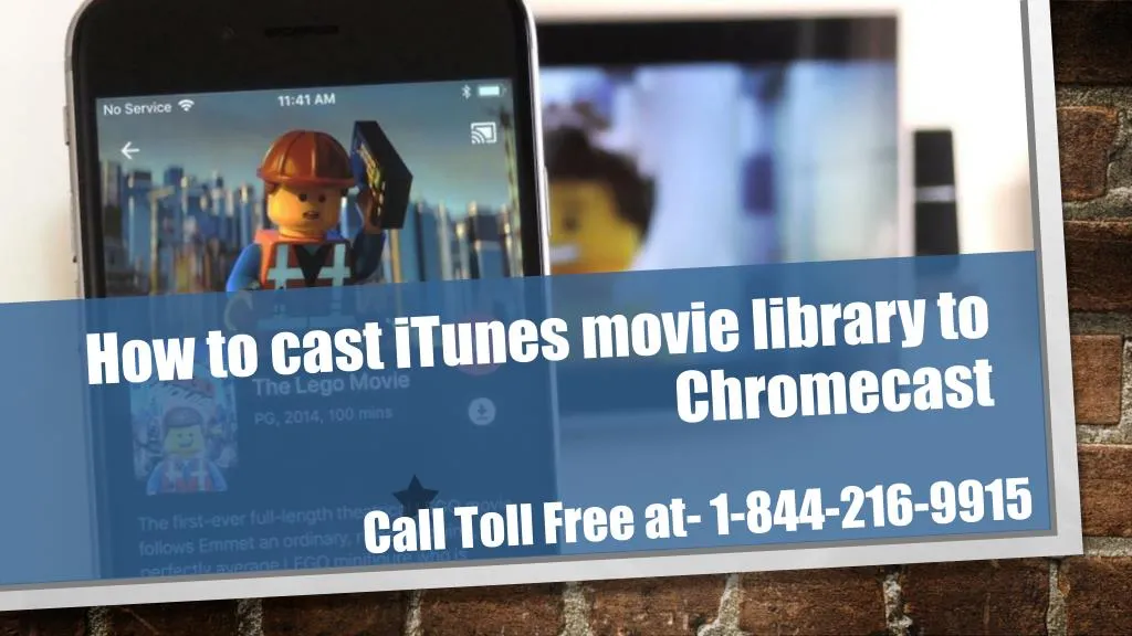 how to cast itunes movie library to chromecast
