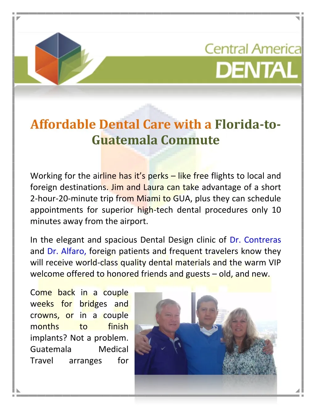 affordable dental care with a florida