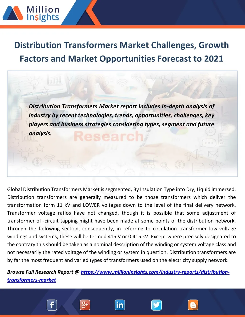 distribution transformers market challenges