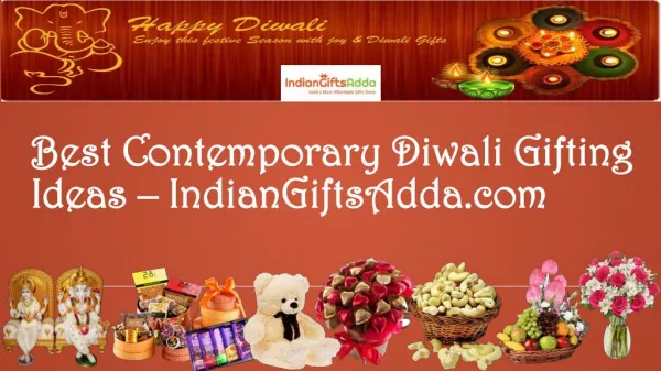 Best Contemporary Diwali Gifting Ideas - IndianGiftsAdda.com