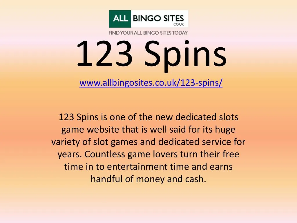 123 spins www allbingosites co uk 123 spins