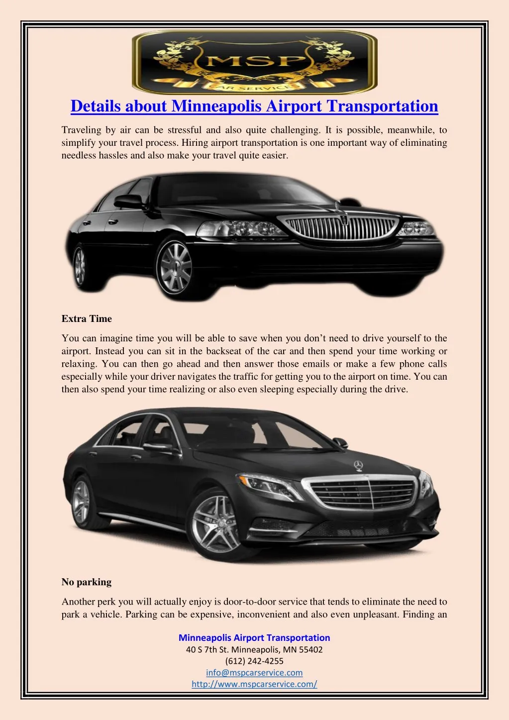 details about minneapolis airport transportation