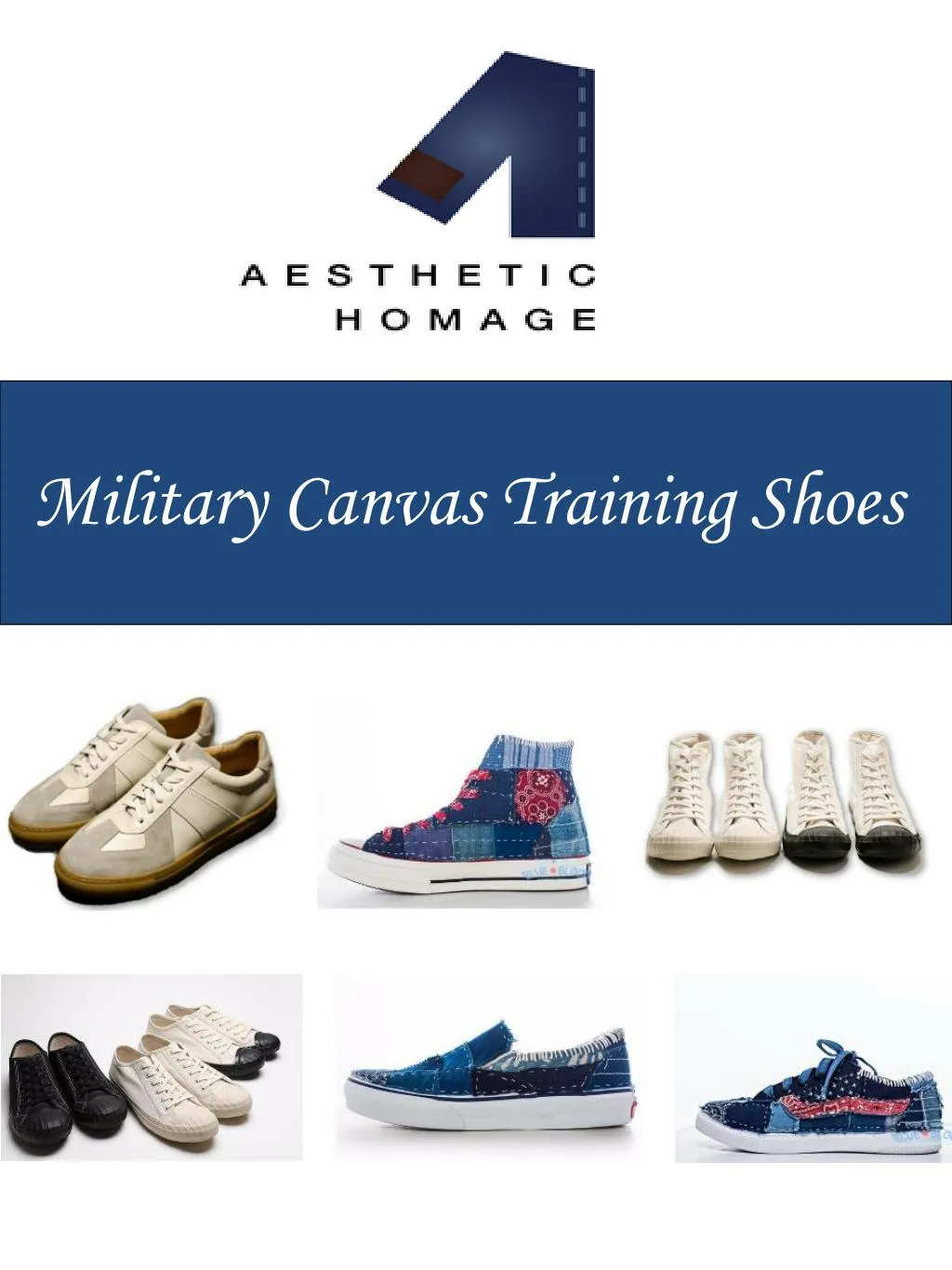 military canvas training shoes