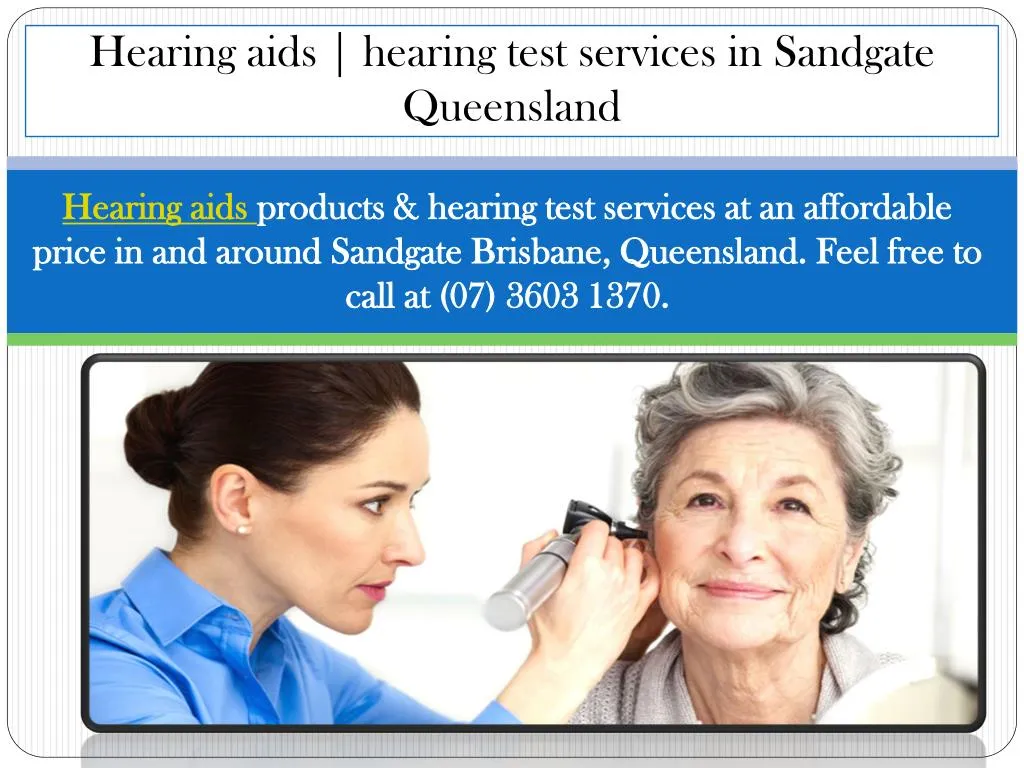 hearing aids hearing test services in sandgate queensland