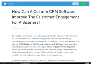 Best CRM Software - slide 1