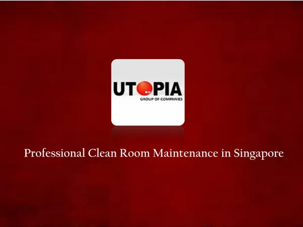 Clean Room Products in Singapore