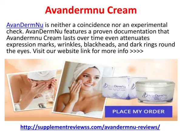 How Does Avandermnu Cream Works and Where To Buy?