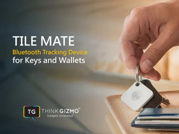 Tile Mate Bluetooth Tracking Device For Keys And Wallets