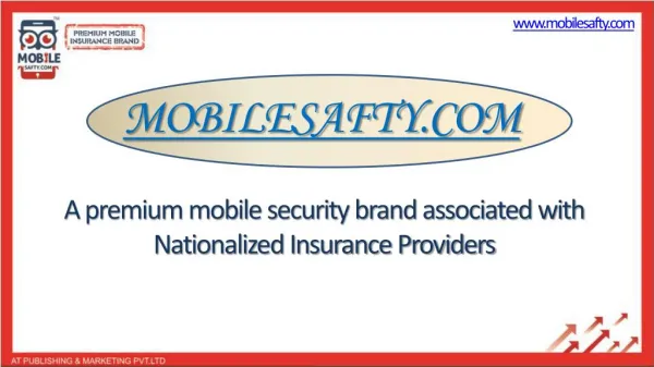 Mobile Insurance Company in India: MobileSafty