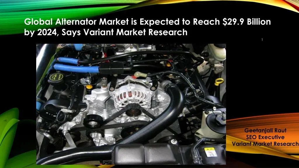 global alternator market is expected to reach