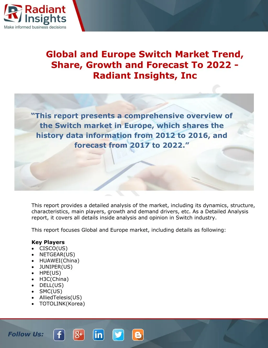 global and europe switch market trend share