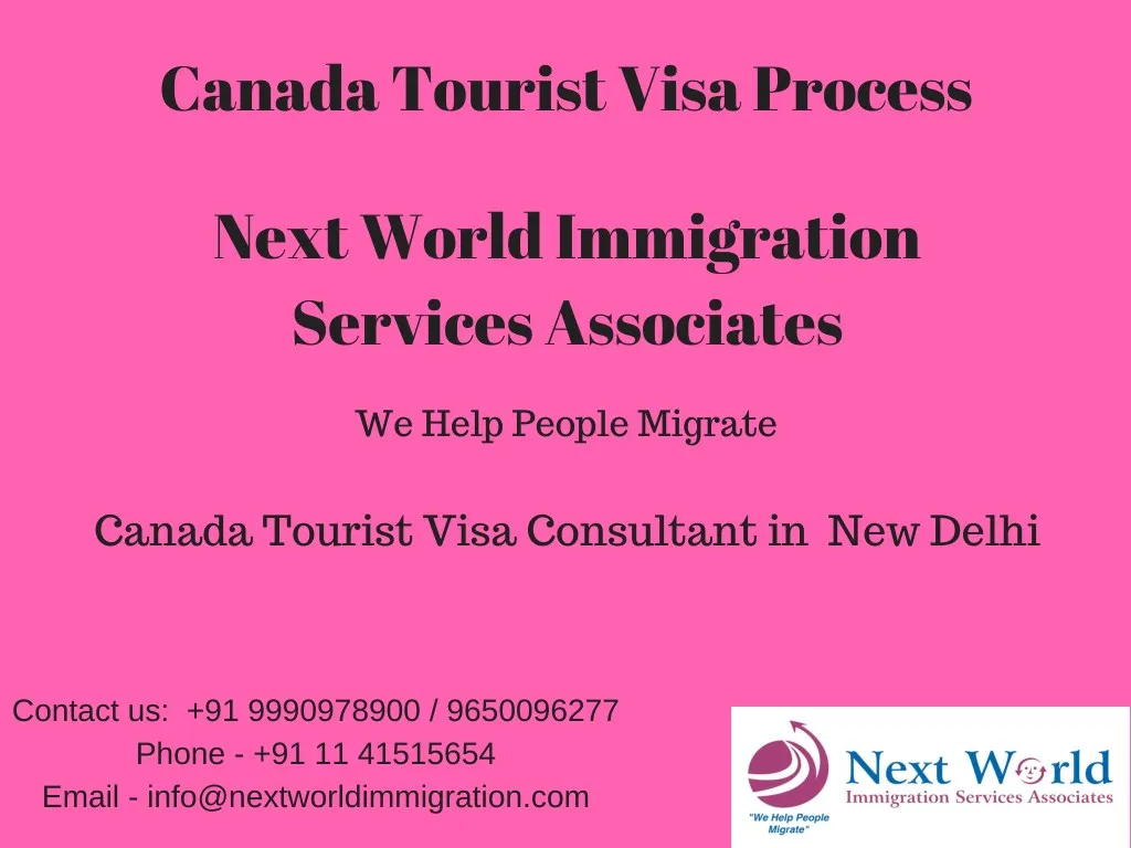 canada tourist visa process