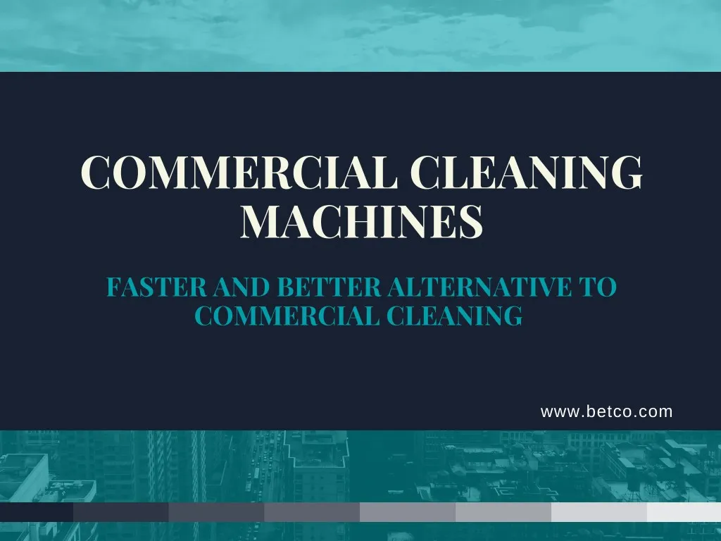 commercial cleaning machines