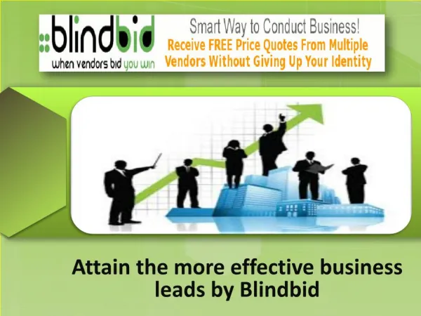 Grow your business leads ? Salesforce by Blindbid
