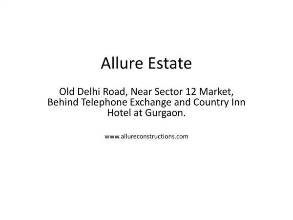 Allure Estate