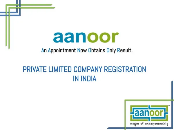 Company Registration in India | Private Limited Company Registration