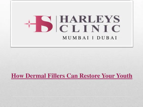 How Dermal Fillers Can Restore Your Youth