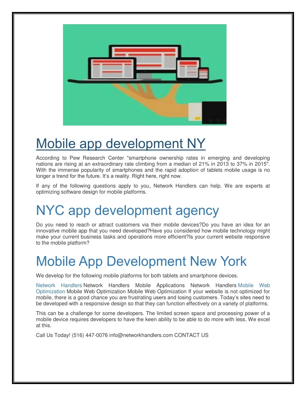 mobile app development ny