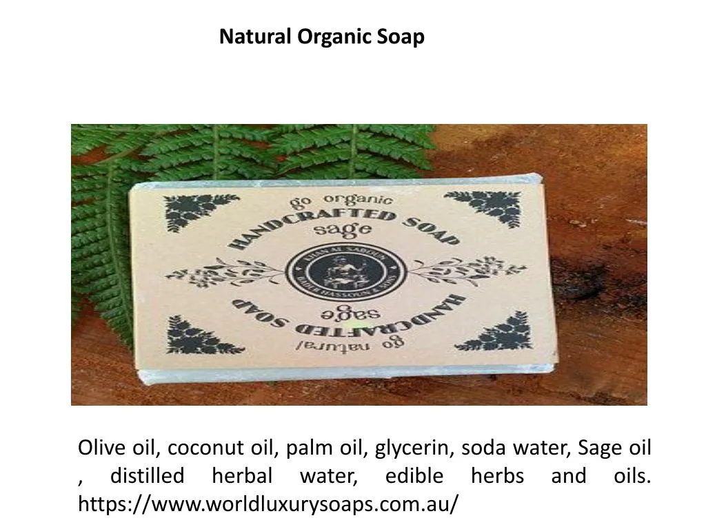 natural organic soap