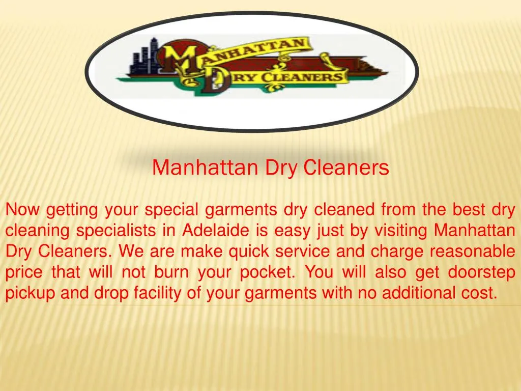 manhattan dry cleaners