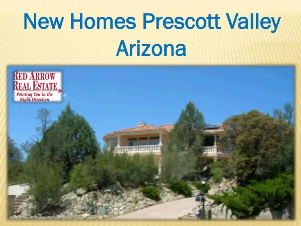 New Homes Prescott Valley Arizona