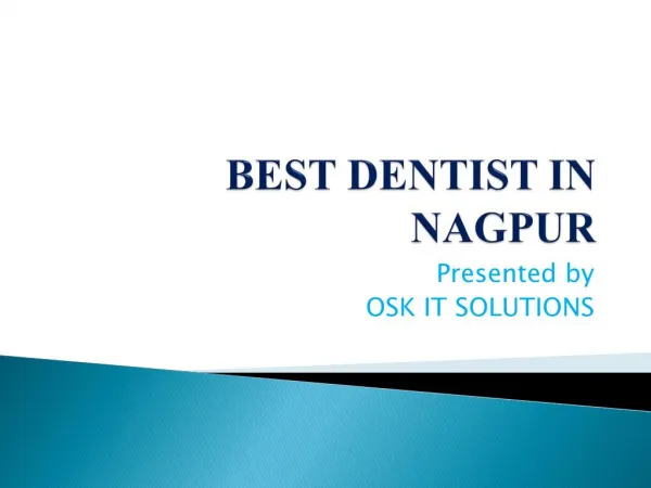 Smilestone best Dental clinic in Nagpur