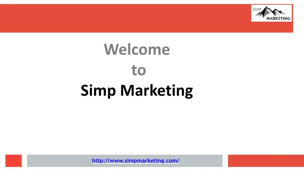 welcome to simp marketing