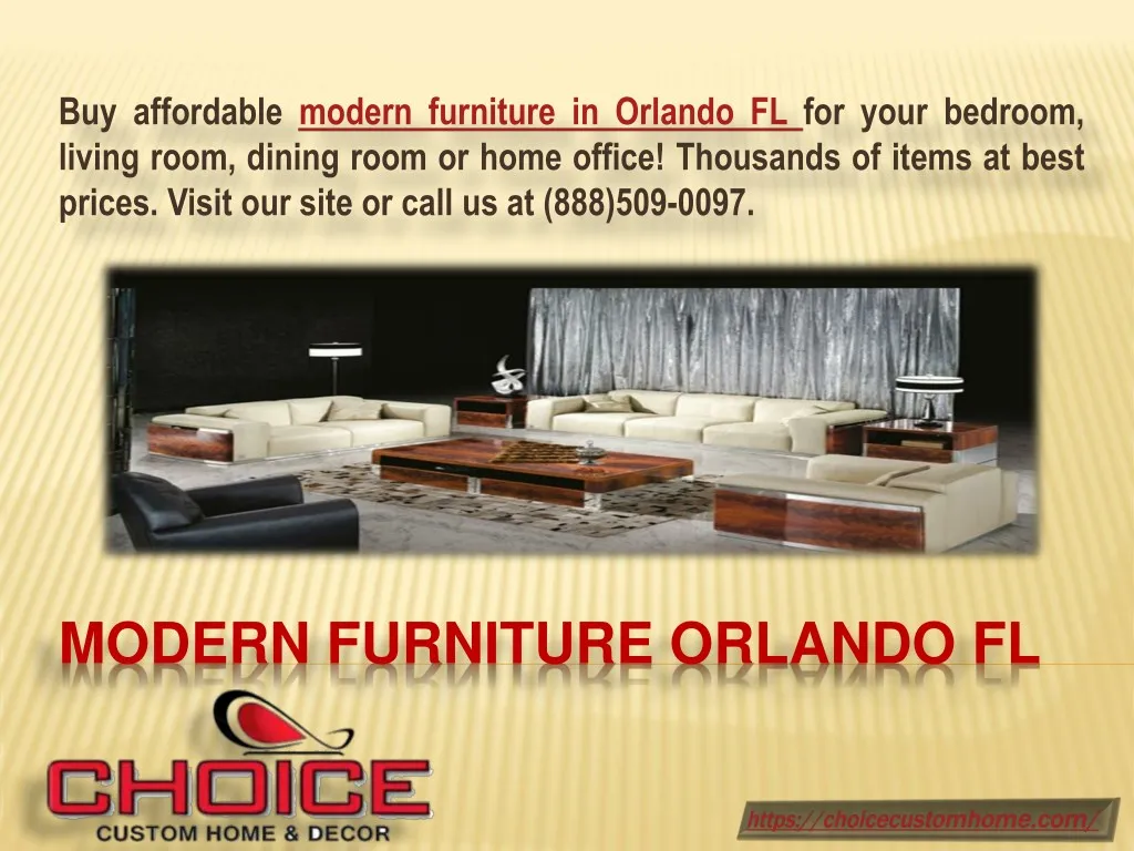 buy affordable modern furniture in orlando