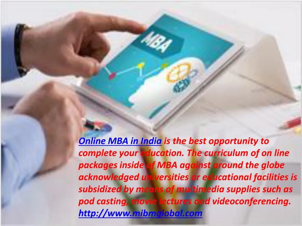 online mba in india is the best opportunity