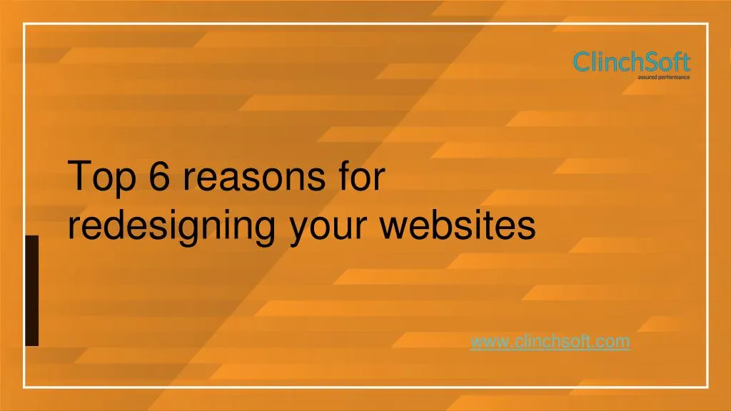 top 6 reasons for redesigning your websites