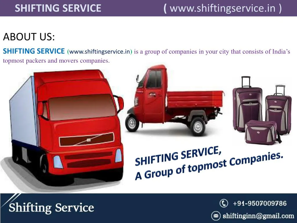 shifting service www shiftingservice in