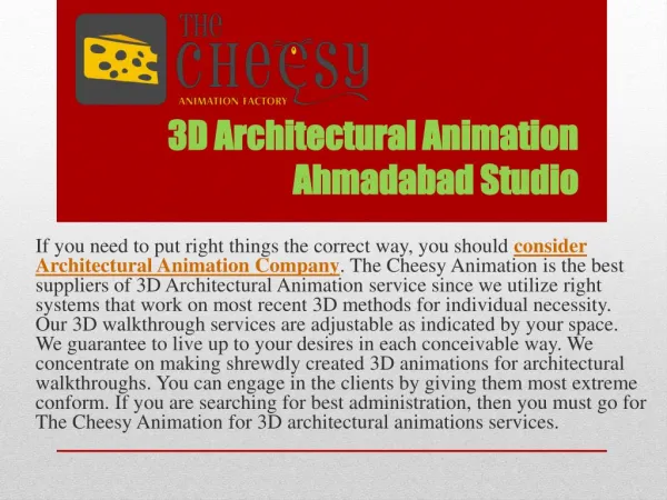 Best 3D Architectural Animation Ahmadabad Studio