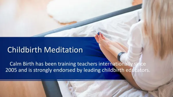 Childbirth Meditation