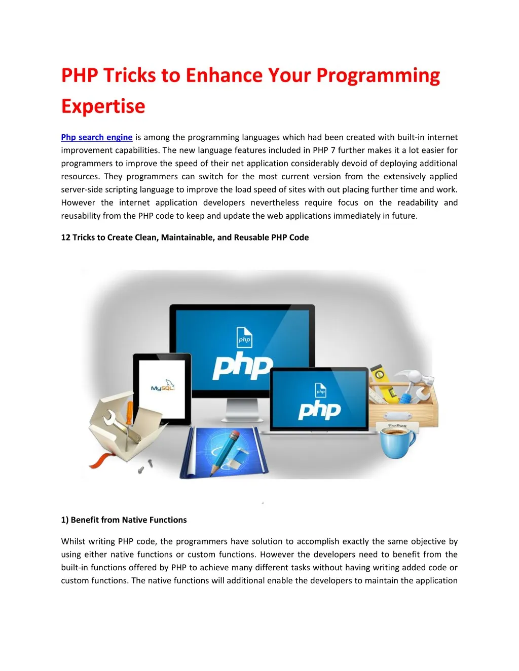 php tricks to enhance your programming expertise