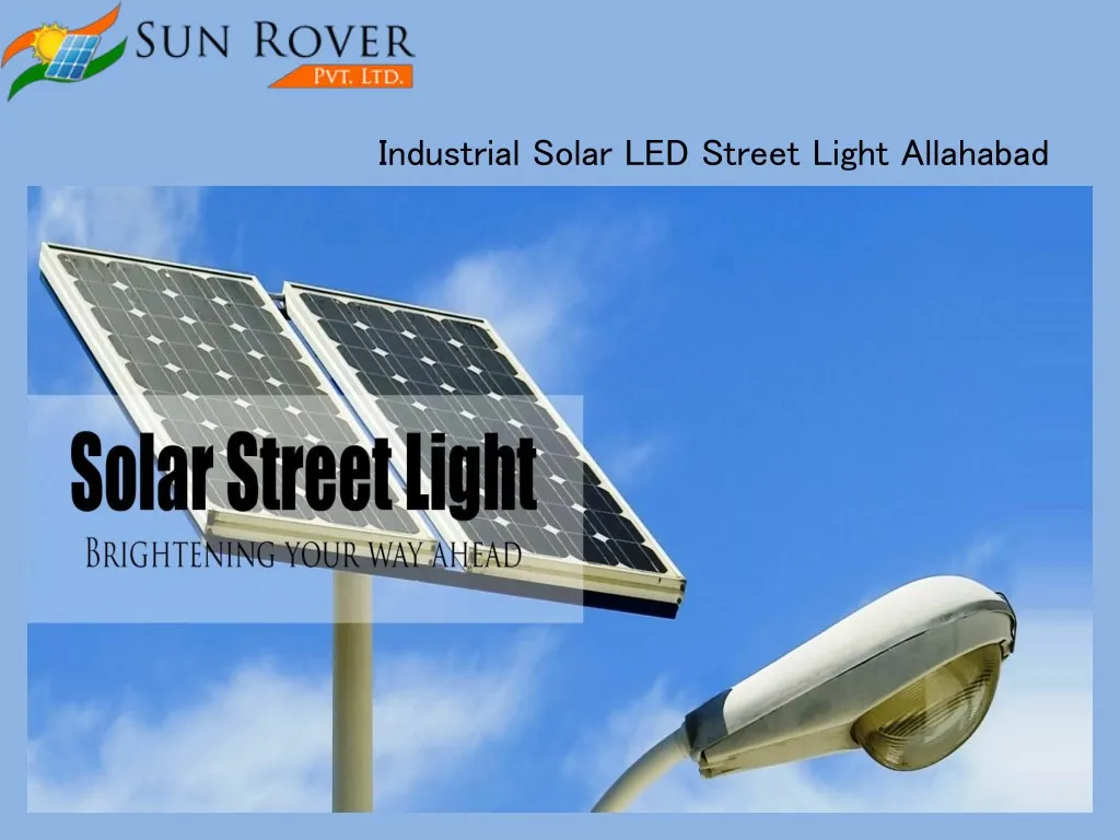 industrial solar led street light allahabad