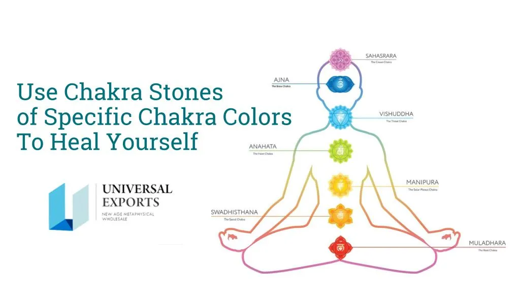 use chakra stones of specific chakra colors