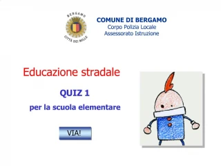 Educazione stradale - slide 1
