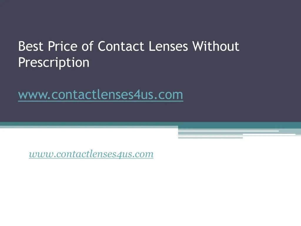 best price of contact lenses without prescription www contactlenses4us com