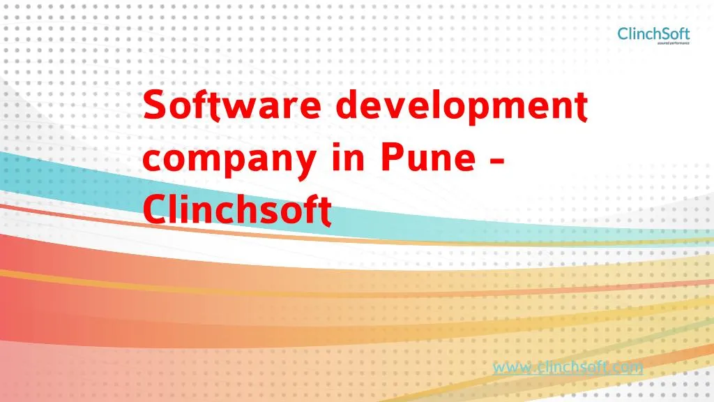 software development company in pune clinchsoft