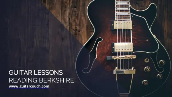 Guitar lessons Reading - Guitar Couch Lessons
