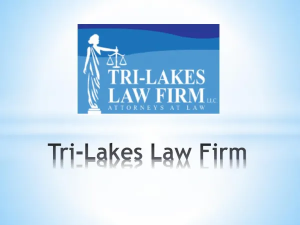 Local Lawyer Serving in Branson, MO Area