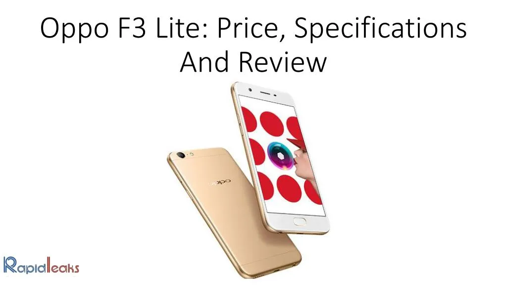 oppo f3 lite price specifications and review