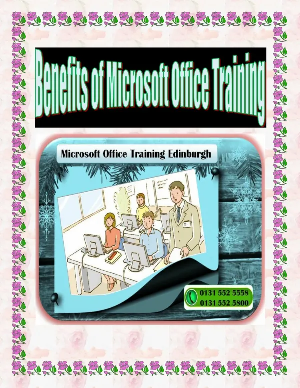 Benefits of Microsoft Office Training