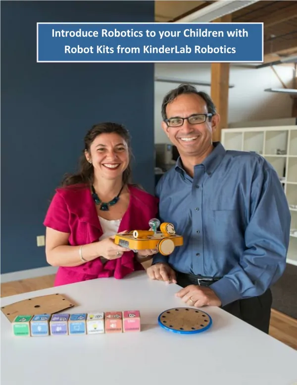 Introduce Robotics to your Children with Robot Kits from KinderLab Robotics
