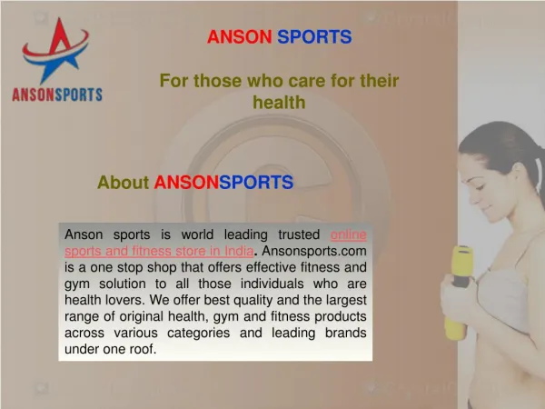 home gym packages in India - Anson sports