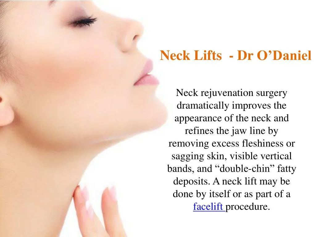 neck lifts dr o daniel