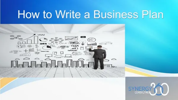 Synergy 360 : How to write a business plan?