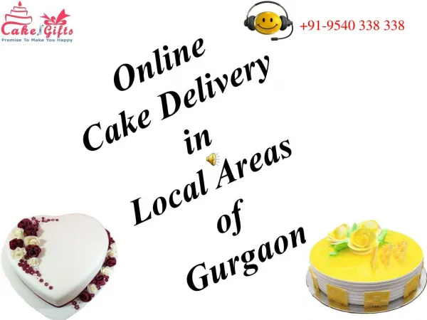 Same Day Cake Delivery in Local Area of Gurgaon
